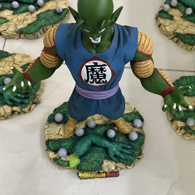 Dragon Ball Z Resin Figure Platform Piccolo Dragon\'s Broken Arm Action Figurines Collection Model Doll Diy Scene Statue Toy Gift