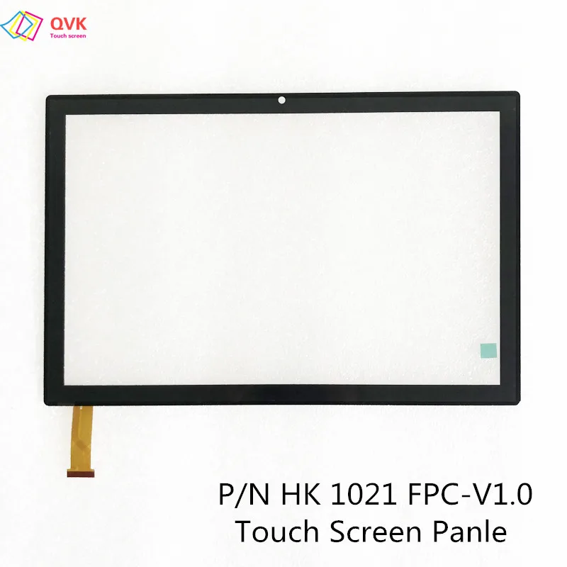 

New Black 10.1Inch Compatible P/N HK 1021 FPC-V1.0 Tablet Capacitive Touch Screen Digitizer Sensor External Glass Panel HK 1021