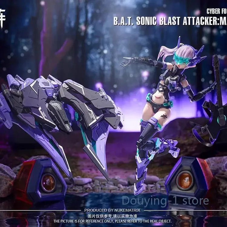 متوفر في المخزون MARIA STRAUSS Nuke Matrix CF07 CYBER FOREST B.A.T. نموذج تجميع الماكينة ATTACADOR SONIC لعبة قابلة للجمع #3