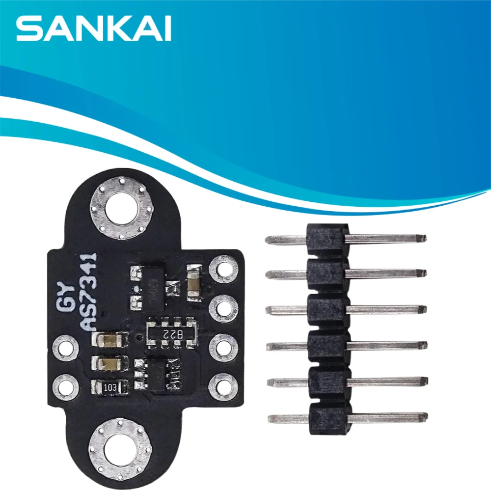 AS7341 11-Channel Color Spectrometer, GY-AS7262/AS7263 IR/Vis Sensor Board