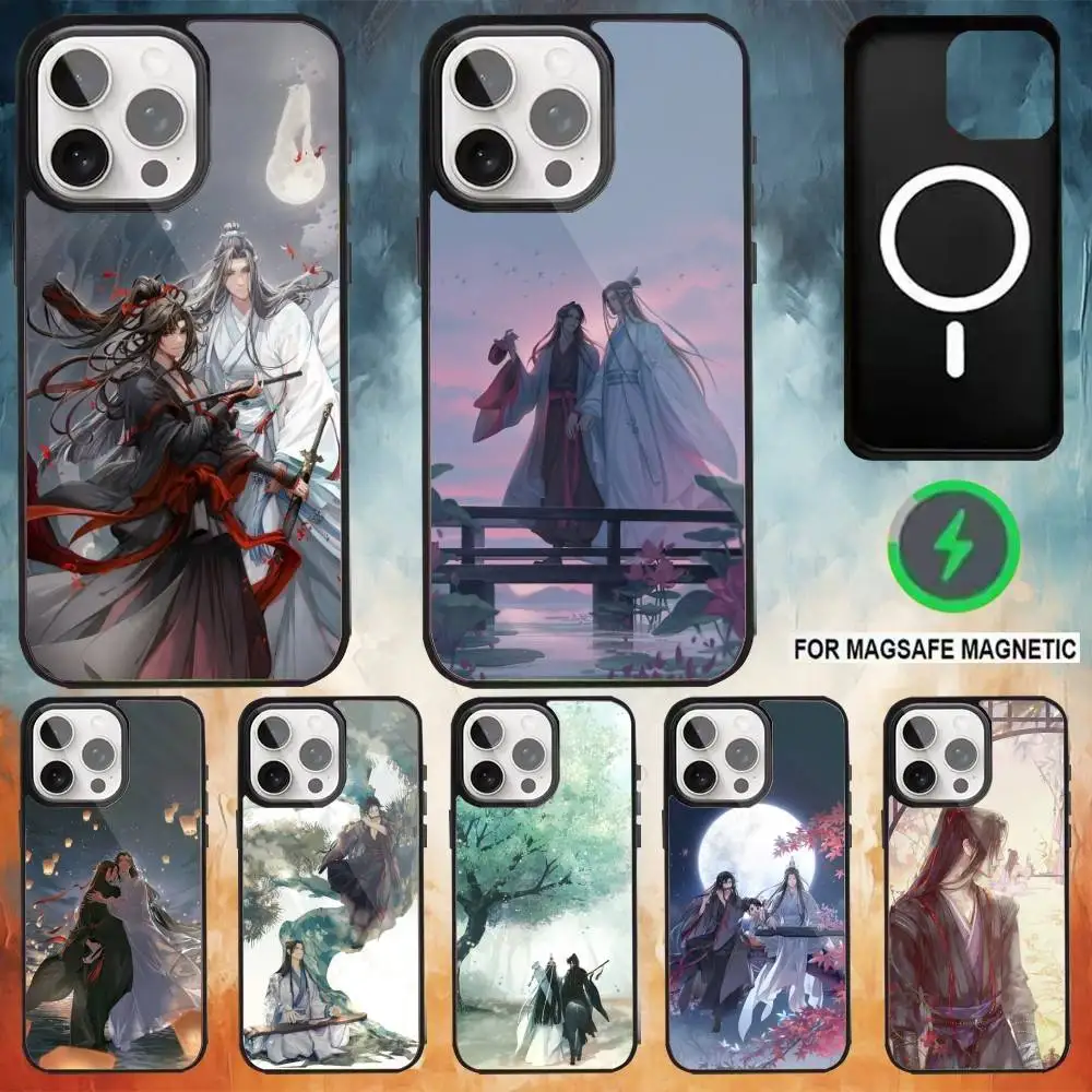 

Mo Dao Zu Shi Phone Case For iPhone 17,16,15,14,13,12,Plus,Pro,Max for Magsafe Magnetic Wireless Charging