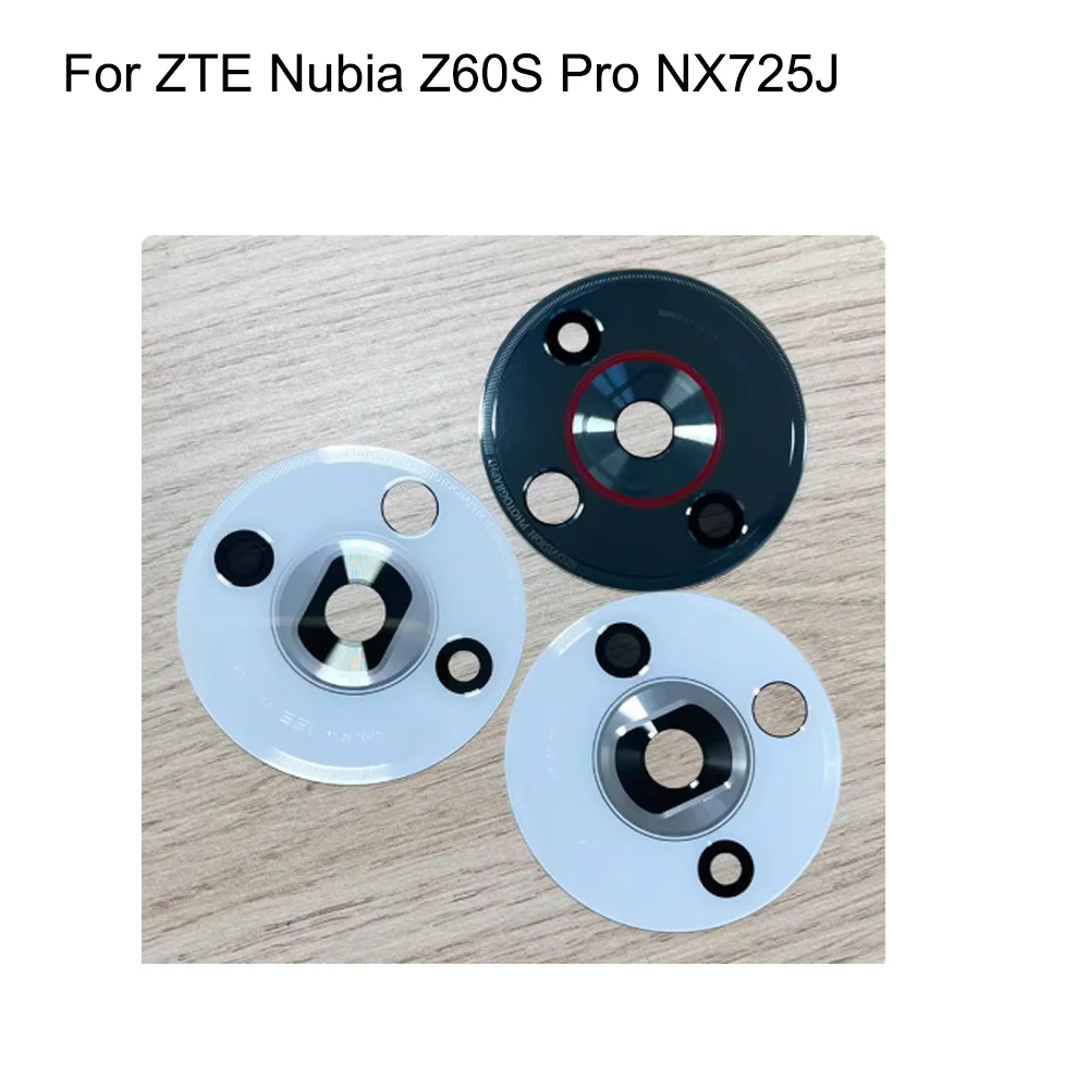 Оригинальное стекло для задней камеры ZTE Nubia Z60S Pro NX725J и стеклянная крышка задней камеры с рамкой для ZTE Nubia Z60S