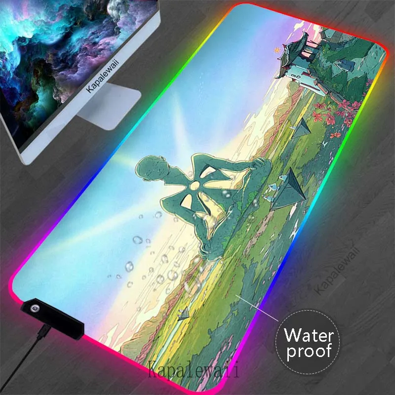 

Utopia Mousepad RGB New Arrivals Large Desk Mat Gamer Waterproof Mouse Pad Game Locking Edge Mouse Mat Gaming Keyboards Pads XXL