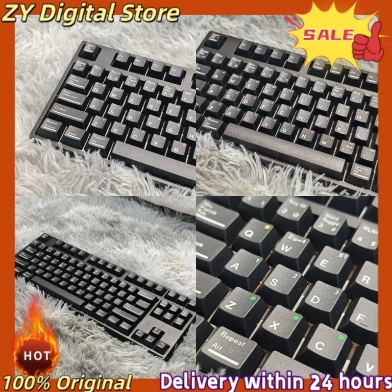 NEW SBK Vintage Retro PBT Keycaps Cherry Profile 5-Side Dye Sub Wearproof MX Cross Stem Keycap for 60 65 75 Alice Mechanical KBD