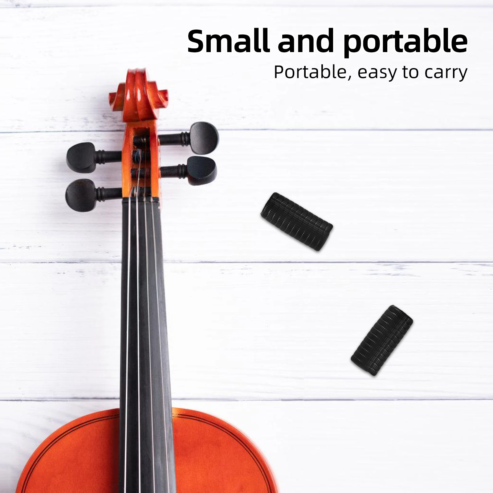 

4 Pcs Violin Bow Accessories Rubber Grip Cover Protector Musical Instruments Supply Parts Replacement Practice Tool