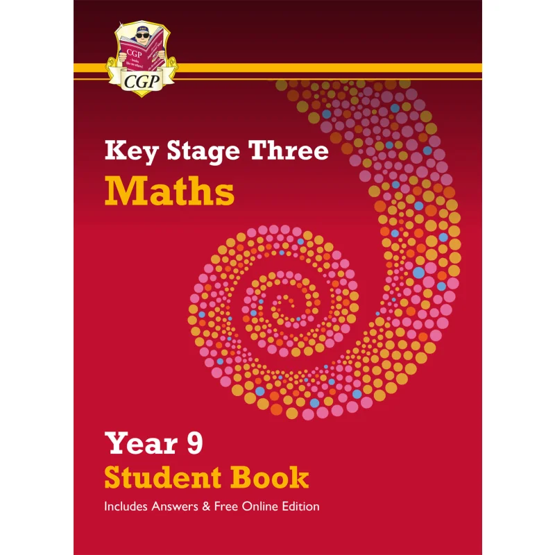 

Новая студенческая книга KS3 по математике 9 лет с ответами, онлайн-издание, книги CGP, координация, групповые публикации, 9781789087888, книга