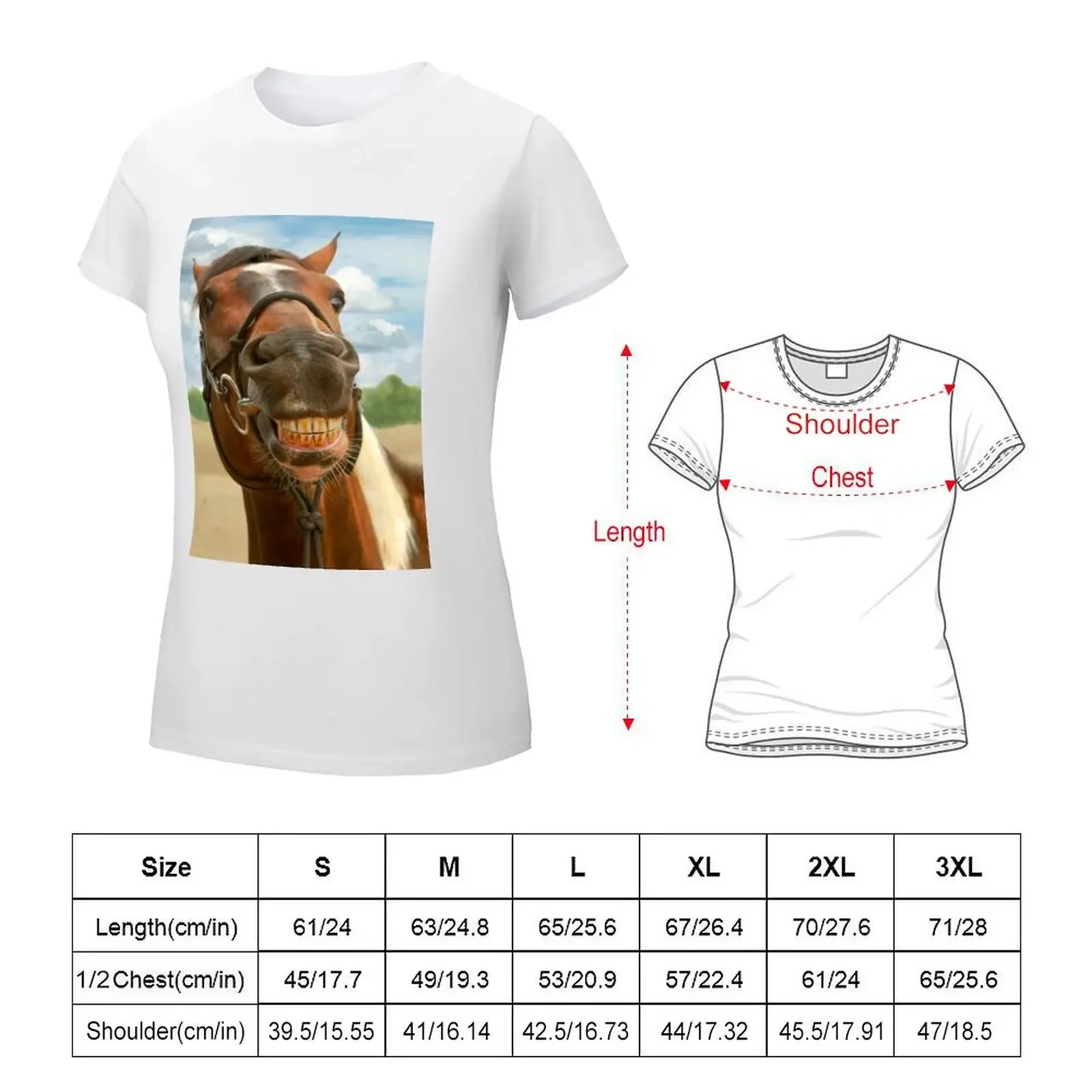 Animal - Horse - I finally got my braces off T-shirt hippie clothes cute clothes cute tops tops for Women