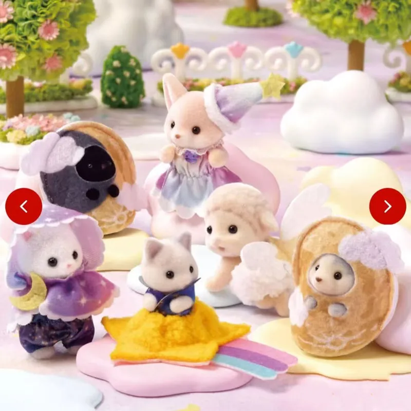 Sylvanian Families New Star Galaxy Blind Bag Set regalo Giocattoli per bambini Ragazza Cucine per bambini Cucine giocattolo Mobili Giocattoli per ragazze