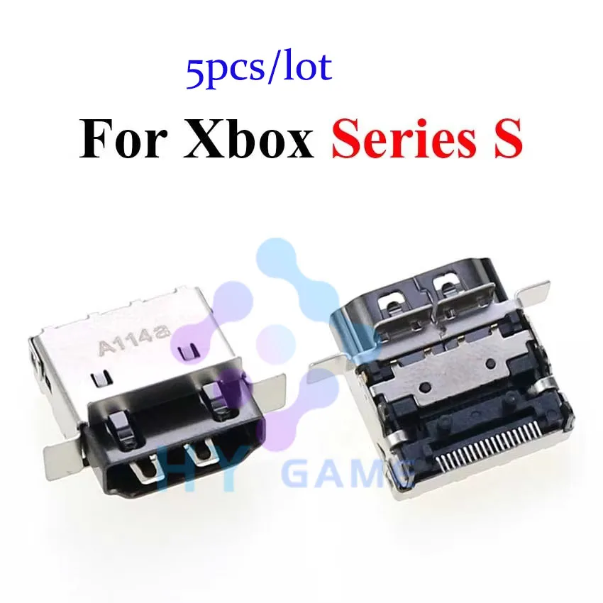 5pcs HDMI-Compatible Port Socket Interface for Microsoft XBOX Series One X S HDMI-compatible Socket Interface Connector