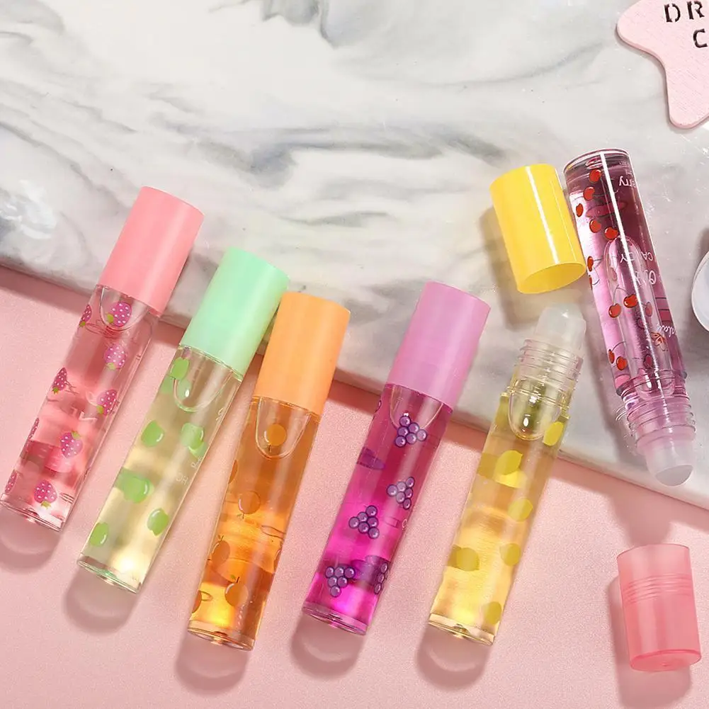 6 Colors Mirror Water Lip Gloss Transparent Moisturizing Random Cosmetics Liquid Balm Lasting Shipments Hydrating Lip Lipst N1Q9