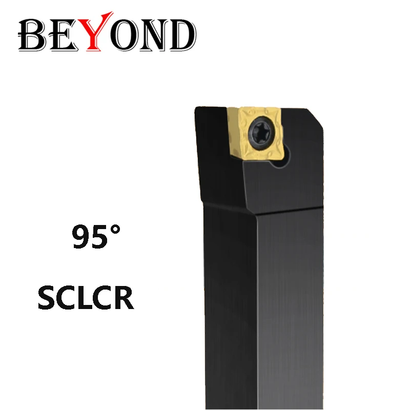 

BEYOND 95 ° SCLCR SCLCL SCLCR1212H09 SCLCR1616H09 внешний держатель инструмента токарного станка карбидные вставки CNC CCMT06/09/12 токарный резец