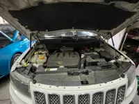 Puntales de Gas del capó para Jeep Compass MK49 2007-2017, varilla de soporte de elevación del capó delantero, amortiguadores hidráulicos de resorte, amortiguador