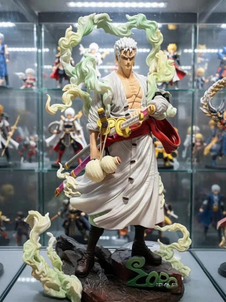 

One Piece Roronoa Zoro Nika Figure Collectible Model Straw Hat Pirates Series Desktop Ornament Anime Peripheral Gift For Adults
