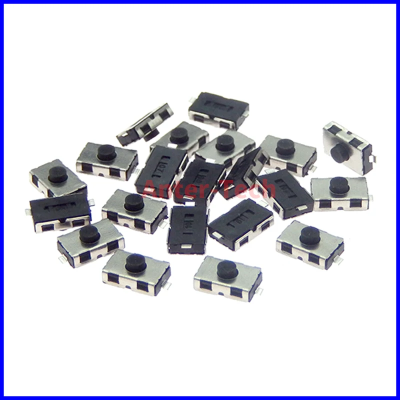 10PCS 3*6*2.5 NO Micro Switch Normally open 3*6 SMD Touch Silica Gel Button Keys Interrupteur 4*6 NC Soft Button SMD 3x6x2.5