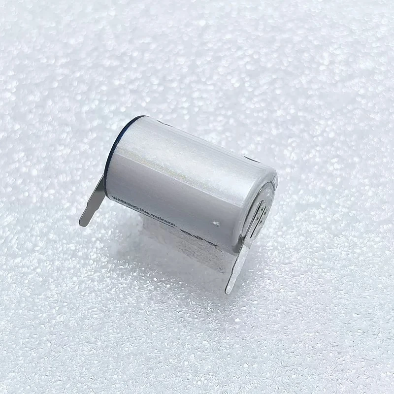 10Pcs for Ruiyi ER14250 lithium battery 1/2AA 3.6V PLC lithium sub-battery with welding feet