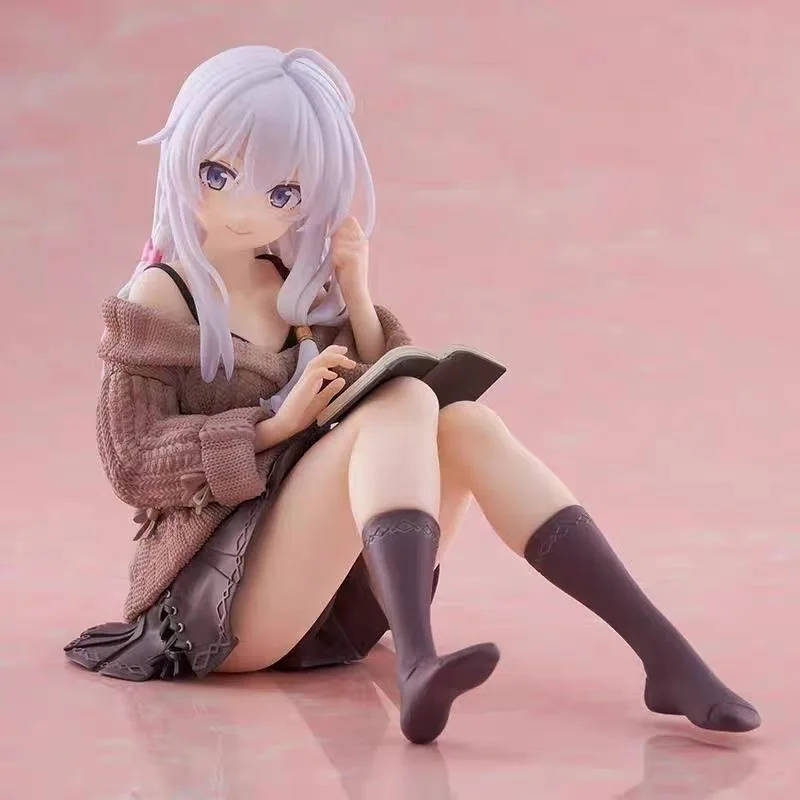 10cm The Journry Of Elaina Anime Figure Elaina Action Figures Desktop Cute Decorations Simple Style Kawaii Girl Japanese Dolls