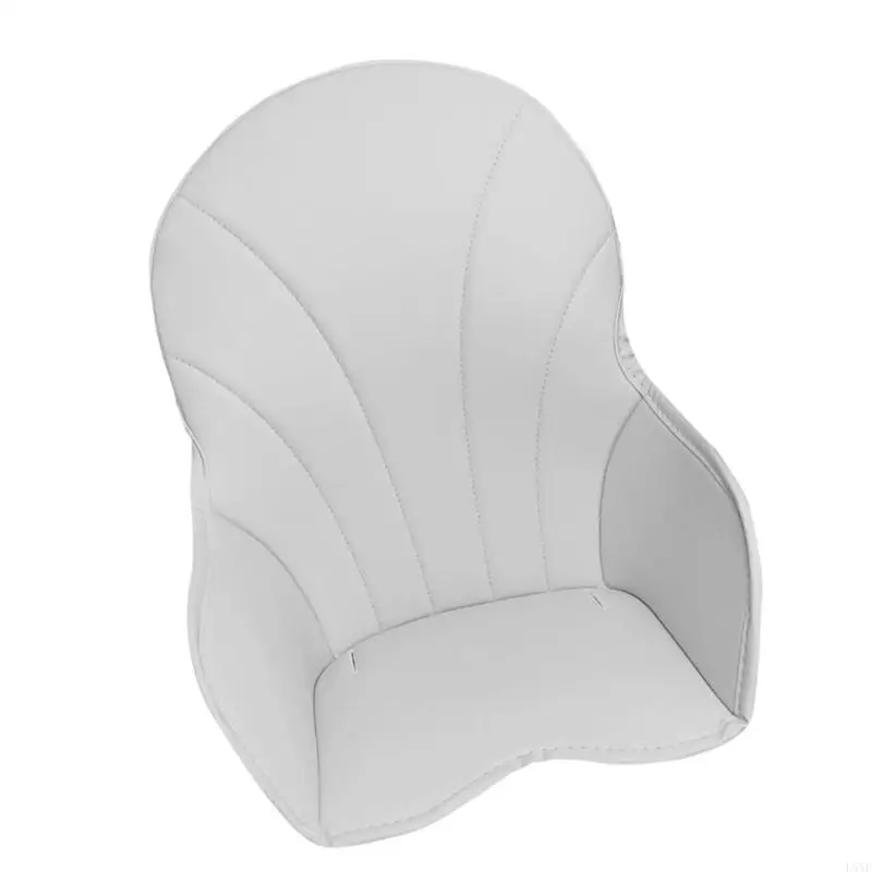 غطاء واقي لكرسي طعام الأطفال L5YF من جلد البولي يوريثان وبساط وسادة للكراسي المرتفعة #5