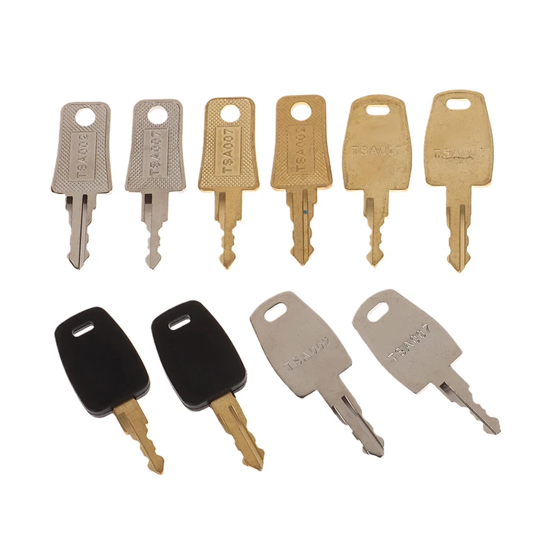 (BF06)Multifunctional TSA002 007 Master Key Bag For Luggage Suitcase Customs TSA Lock Luggage Key Repair Luggage Key Accessories