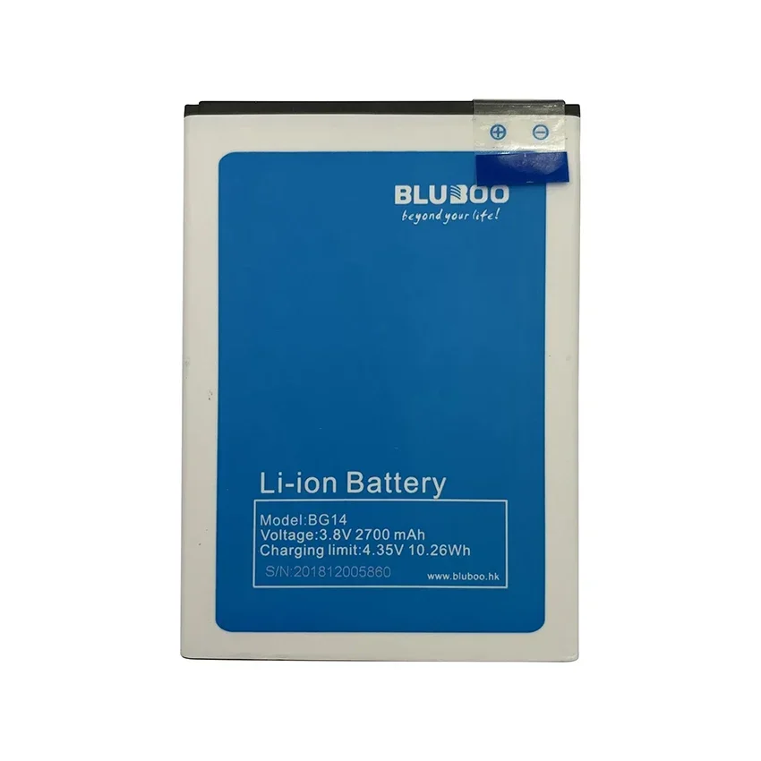 100% Orginal BG14 3.8V Battery 2700mAh For Bluboo D6 / D6 Pro High Quality Phone Replacement Batteries Bateria