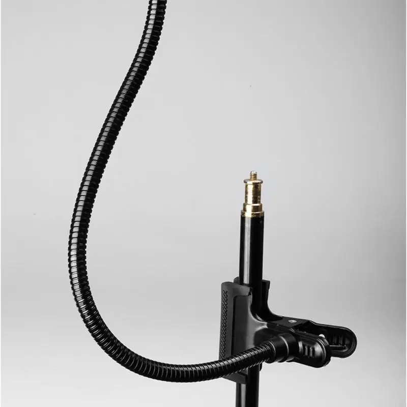 

Heavy Duty Metal Photography Clamp with Flexible Magical Hose for Secure Holding of Backgrounds and Props in Various F19E