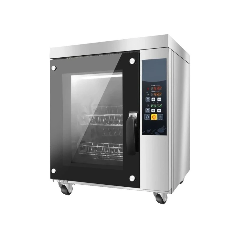 Commercial electric roast chicken stove, fully automatic rotary oven, special kiln chicken stove for supermarket stores