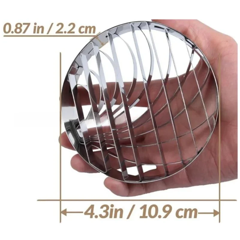 Concha Bread Cutter and Shell Shaped Cookie For MOLD Made of Stainless Steel 2pcs Bread Slicer for Baking Dough