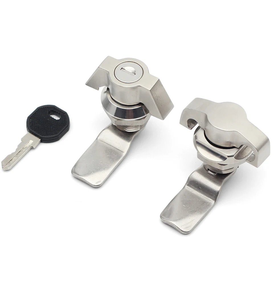 MS408-1 cabinet lock 304 stainless steel MS714-3 control cabinet lock MS748-3T handle tongue lock