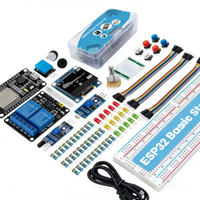 ESP32 WIFI Tech Kit Starter Kit dla ESP32 ESP-32S WIFI Tech ESP32 WIFI Carte de développement cytaty Capteur d'affichage esp — zdjęcie produktu 6