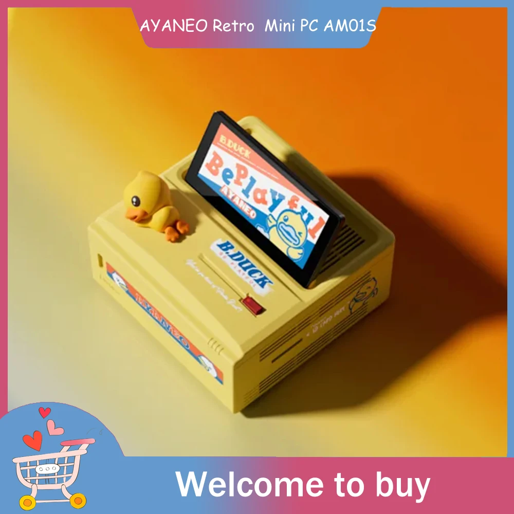 AYANEO Retro Mini PC AM01S : World's First Flip Screen Design Pre