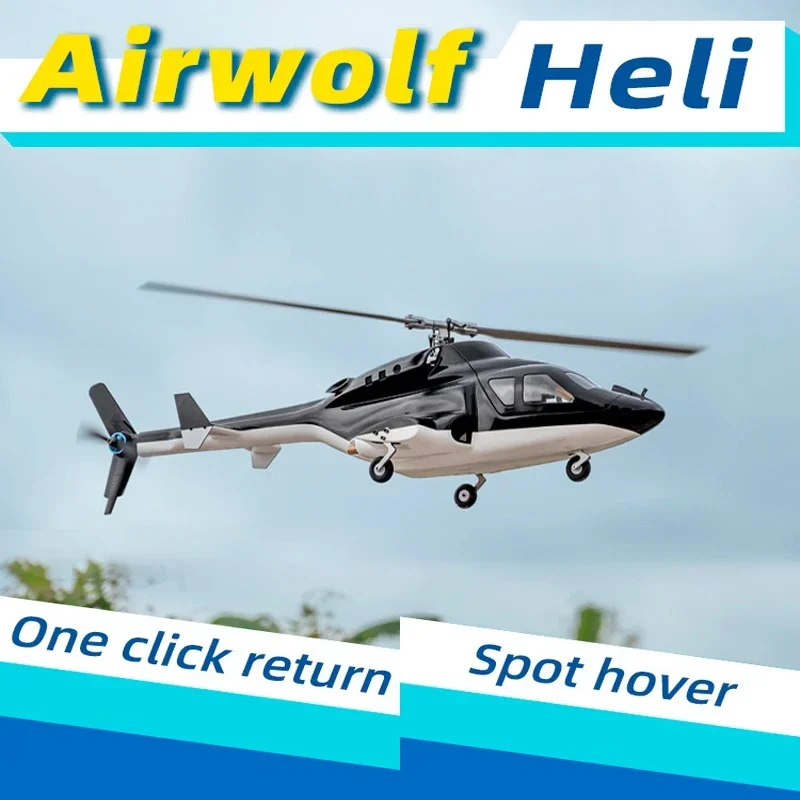 FLY WING Airwolf FW450 V3 6CH skala helikopter RC PNP/RTF H1 sterowanie lotem symulacja samolotu Gps