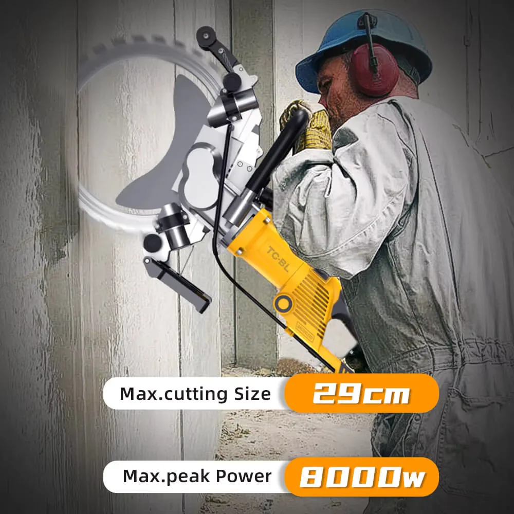 

High Frequency Circular Saw Concrete Wall Cutting Machine Multi functional Wall Opening Door and Window Cutting Machine 220V