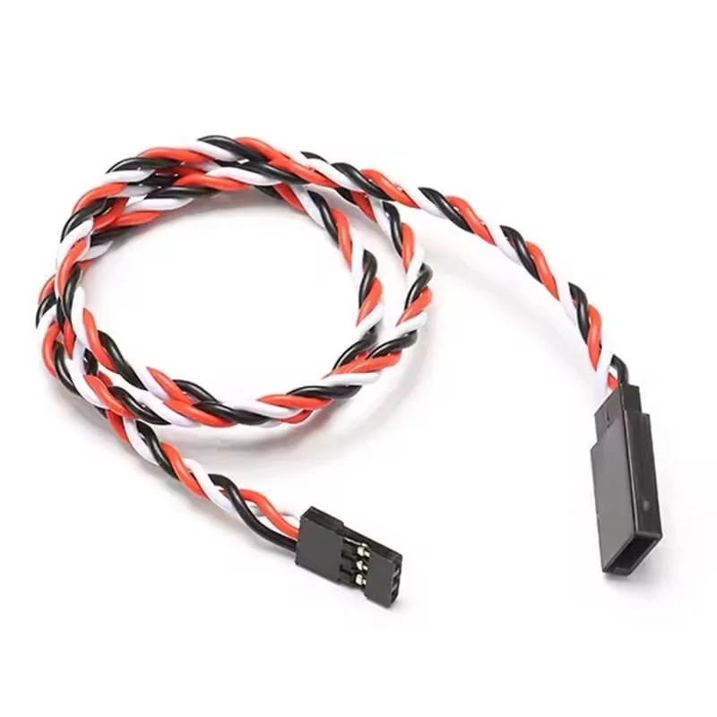 10pcs/Lot 100mm/150mm/200mm/300mm/500mm Rc Servo Extension Cord Cable Wire Lead Jr For Rc Helicopter Ariplane Fixed-Wing Drone