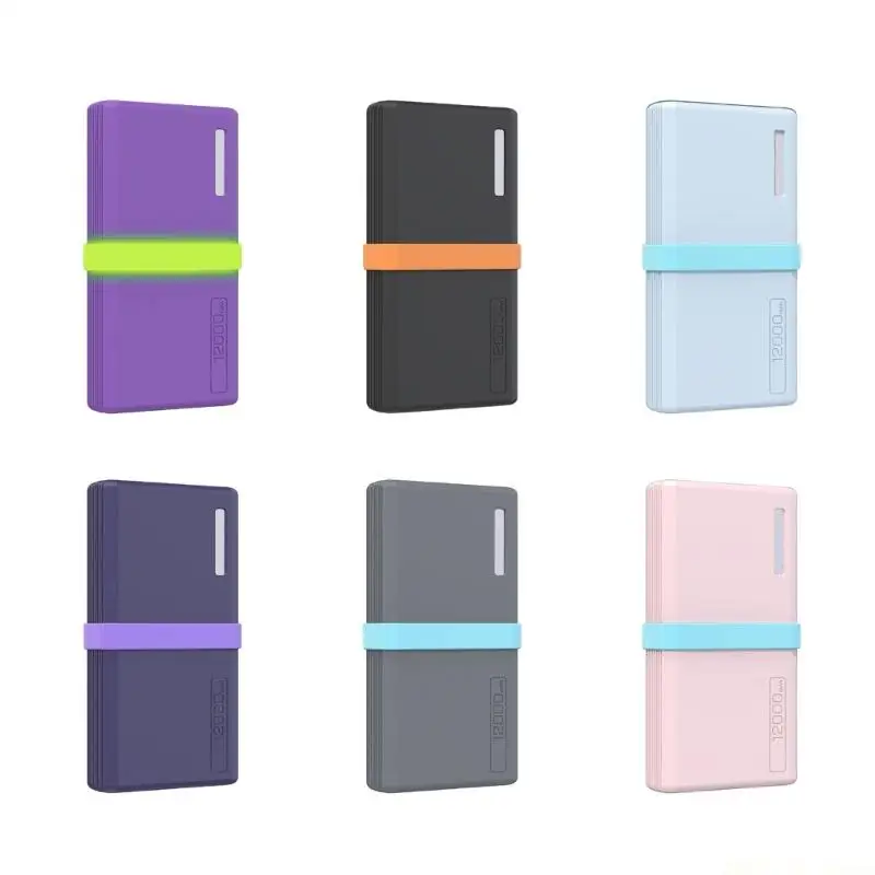 M5TD Silicone Travel Carrying Case Power Banks Storage Bag for Choice JOWAY 66W 12000mAh