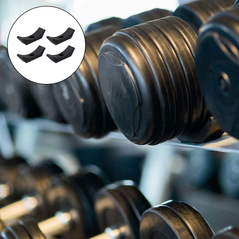 

8Pcs Dumbbell Rack Horizontal Plastic Heavy-Duty Storage Organizer Space-Saving Stand for Home Gym Horizontal Dumbbell Rack