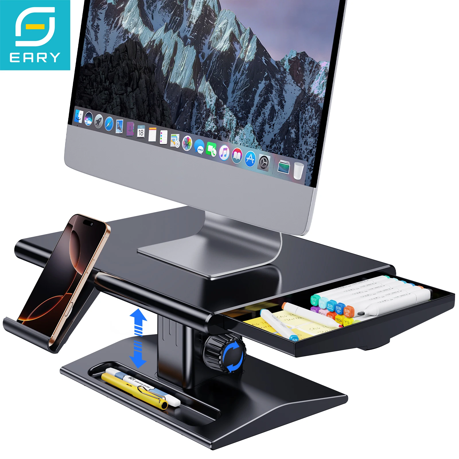 eary-height-adjustable-computer-monitor-riser-stand-desk-laptop-stand-with-storage-drawer-phone-holder-for-office-desktop-hom