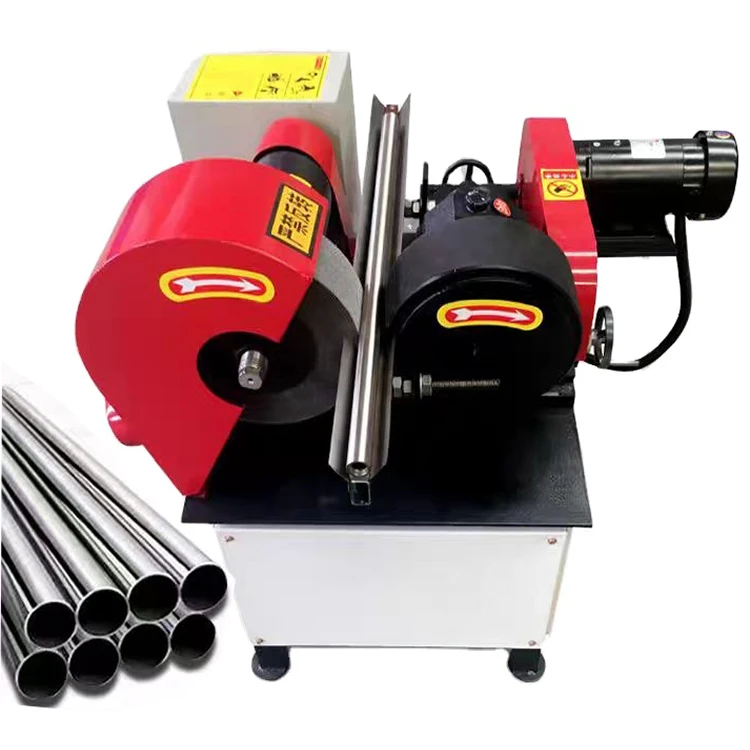 SquareTube Polishing Machine Factory Sales Automatic Stainless Steel Pipe Polishing Machine / Round