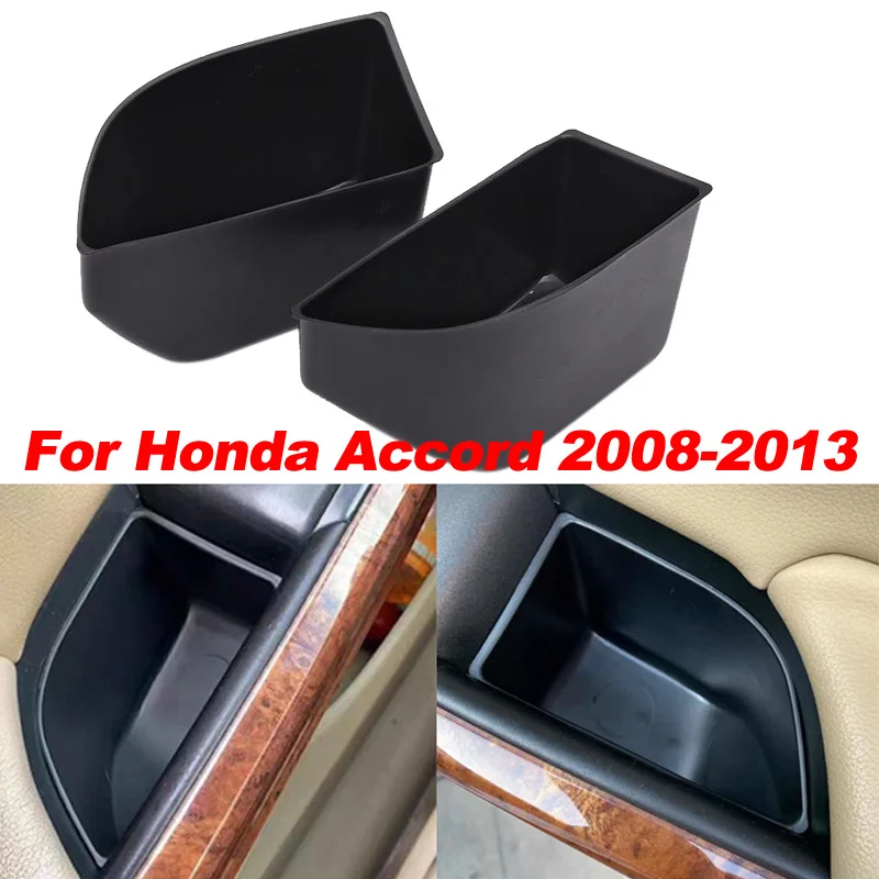 Car Front or Back Door Handrail Sort Out Storage Box For Honda Accord 2008 2009 2010 2011 2012 2013 Auto Interior Accessories