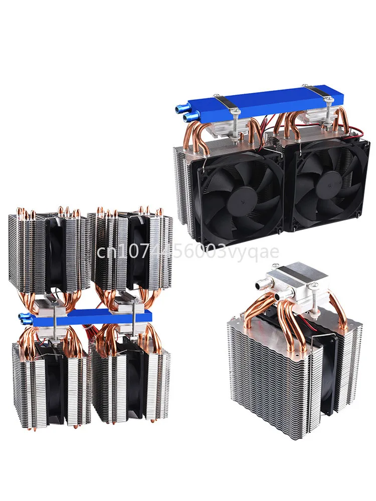 Diy Semiconductor Chiller Kit RefRigeRatoR 12V Small Fish Tank Air Conditioner Water-cooled Cooling Drinking Water Cooler