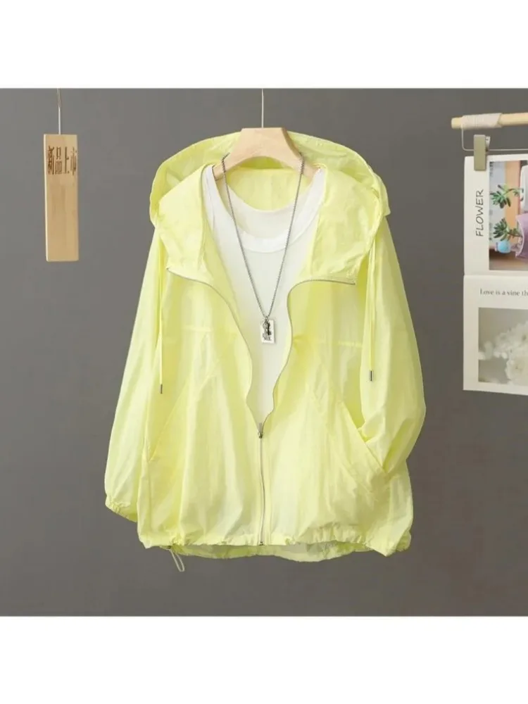 AliExpress NONE 2025 Summer New Men's and Women's Zipper Solid Color Sunscreen Jacket Outdoor Travel Fishing Mountaineering Cycling Jacket