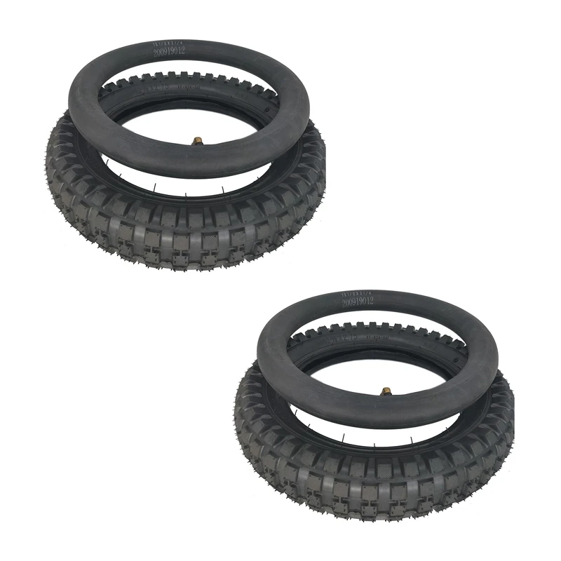 2X 12 1/2 X 2.75 Tyre 12.5 X2.75 Tire For 49Cc Motorcycle Mini Dirt Bike Tire MX350 MX400 Scooter(Inner & Outer Tire)