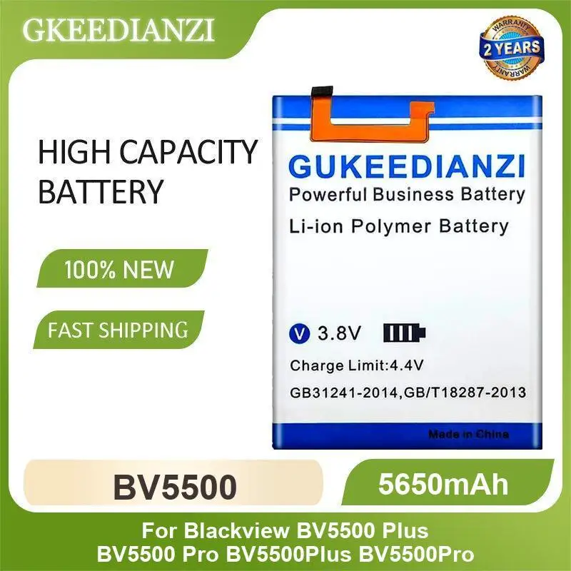 Battery For Blackview BL5000 6.36 BL8800 BV9800 Pro BV8800/BL8800 BV5500 Plus/Pro BV6000 BV6000S BV8800 BV6800 IP68 Waterproof view 3