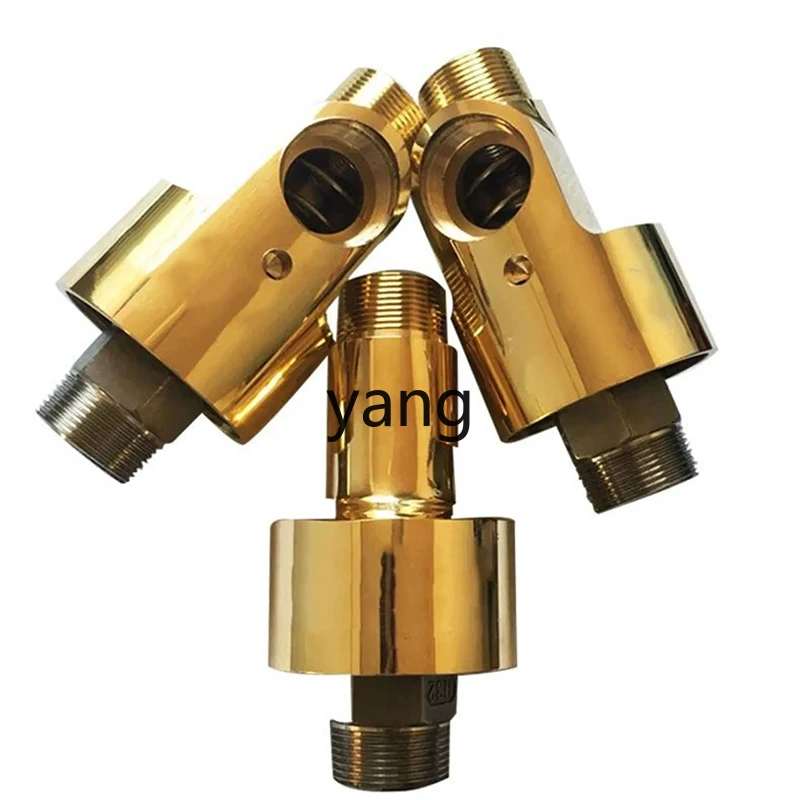 YJQ durable type water ventilation rotary joint copper rotary joint