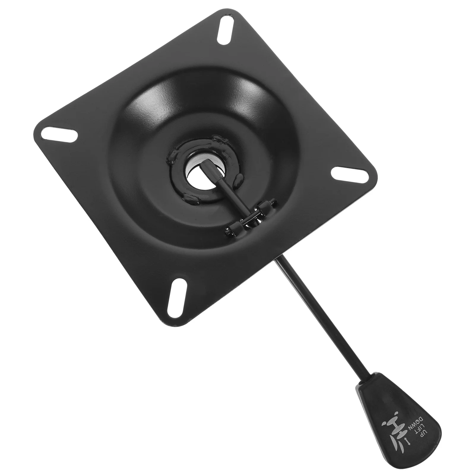 1 個オフィスチェアチルトコントロールベース鉄素材頑丈な調節可能な椅子スイベル交換機構チルトコントロールベース