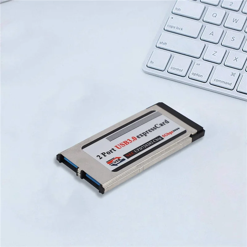 

3X высокоскоростная двойная 2-портовая USB 3.0 Express Card 34 мм слот Express Card PCMCIA конвертер адаптер для ноутбука
