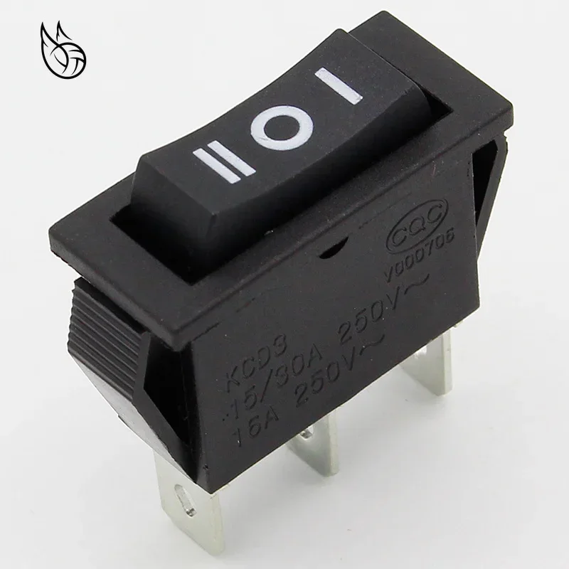 Promotion! 1 pcs/5 pcs x AC 10A/250V 15A/125V 3 Pin SPDT ON-OFF-ON 3 Position Boat Rocker Switch