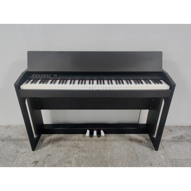 Musical Pianos YD-2402 Pro Digital Piano,88-Key Weighted Keys with ABS Matte Keyboard, 128 Tones & Built-In Speaker