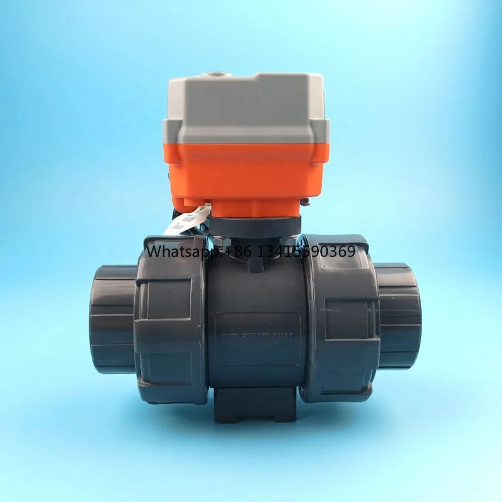 

DN50-2" Motorized UPVC Swimming Pool 2-way Ball Valve DC24V / RS485 / Intelligent On-Off Type /DIN SOCKET