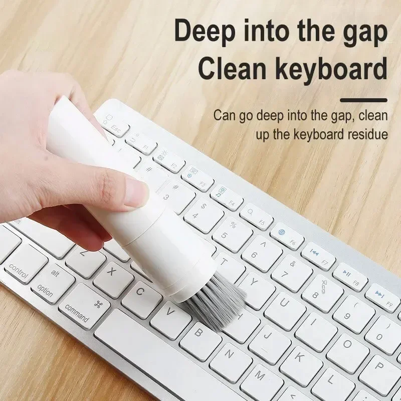 VIKEFON Multifunctional Headphone Cleaning Pen for Airpods Earbuds Plugs Mobile Phone Portable Keyboard Electronics Cleaning Kit