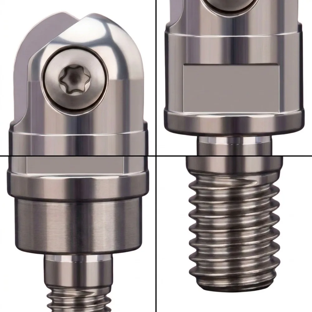ABPF10-M5 Modular Ball Nose Milling Head ZDFG Series Featuring Threaded Locking for Superior Vibration Resistance