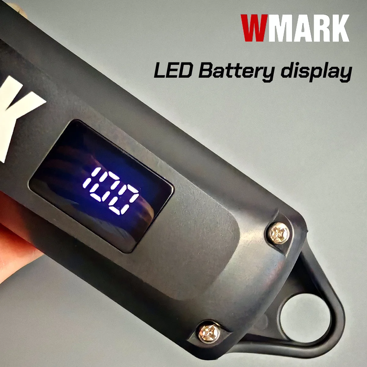 WMARK NG-1005 مشابك شعر للرجال طقم ماكينة قص الشعر اللاسلكية شفرة فولاذية غير قابلة للشحن ماكينة تشذيب الشعر للعائلة